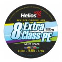 Braided fishing line Helios EXTRA CLASS 8 PE BRAID Multicolor