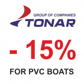 15 % discount for TONAR boats